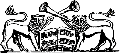 CUMS Logo in black and white